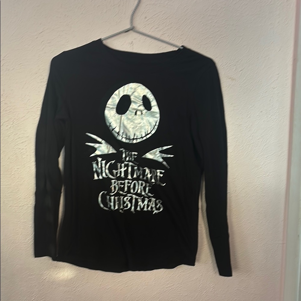 Disney Black and White Nightmare Before Christmas Shirt